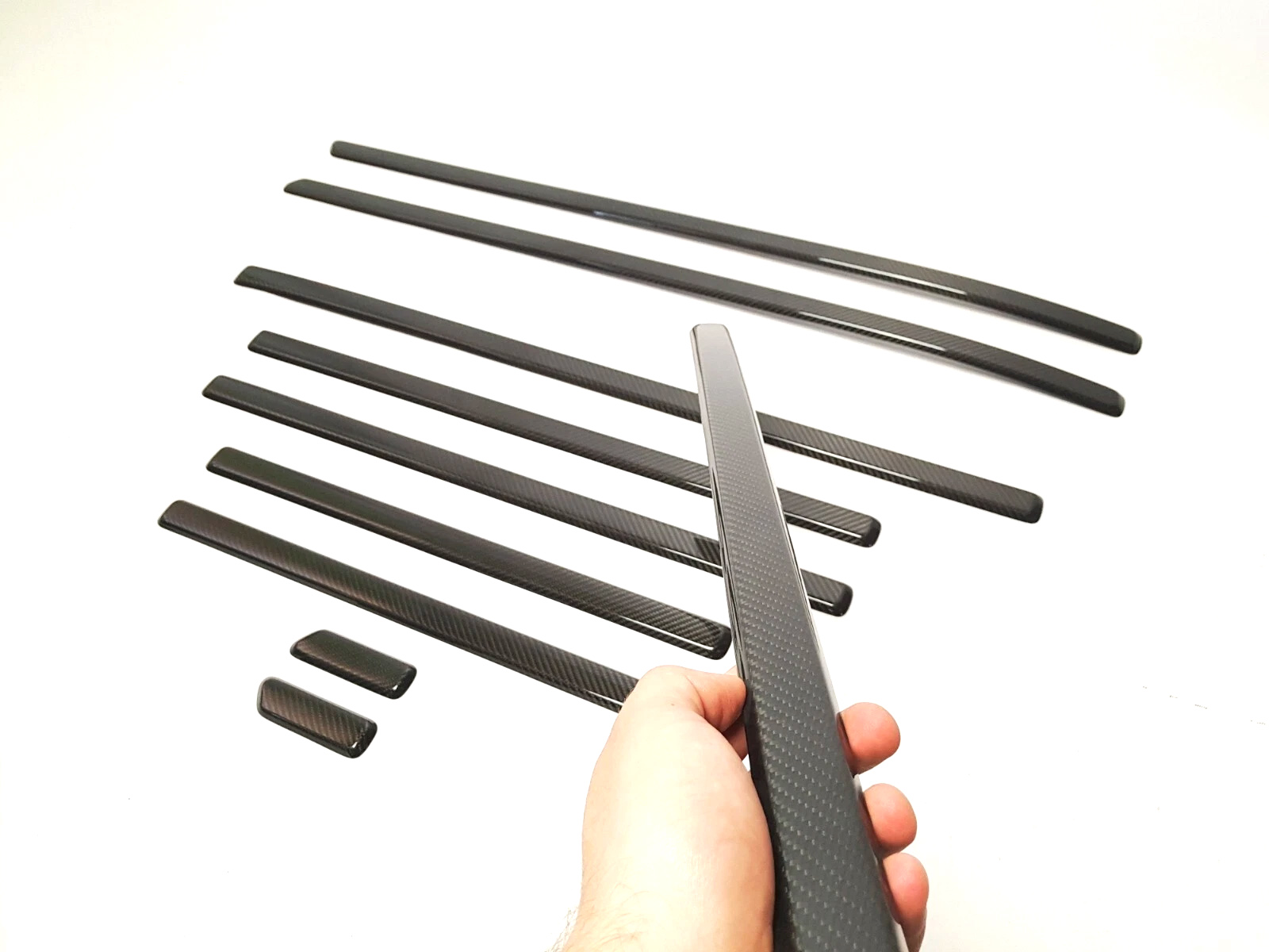 Carbon Fiber Side Moldings for Mercedes-Benz G-Class G-Wagon W463A 10 pcs